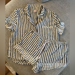 VS pajama shorts and short sleeve set
